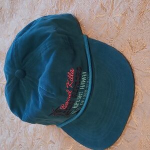 Rip Curl corduroy hat in teal.